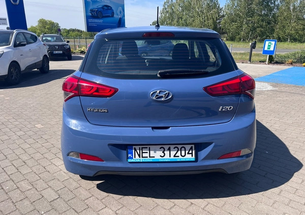 Hyundai i20 cena 38900 przebieg: 116579, rok produkcji 2017 z Sopot małe 106